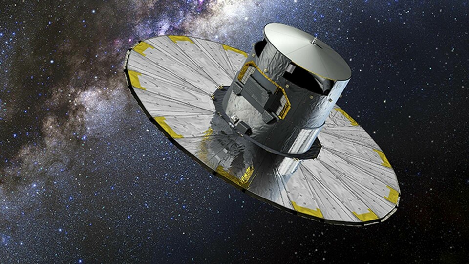 Satelliten GAIA. Foto: ESA / TT