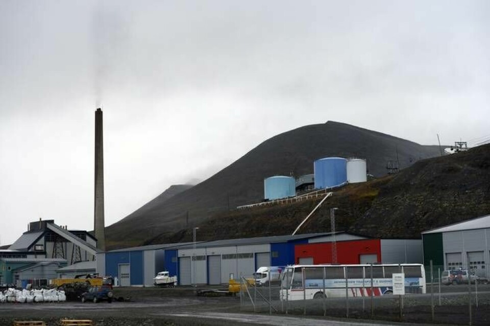 Svalbard kolkraftverk. Foto: Björn Lindahl/Aftonbladet/TT