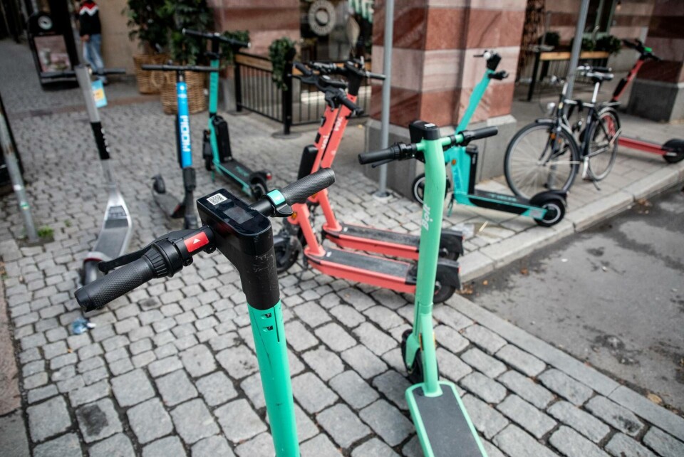 Bolt erbjuder bland annat tjänster som uthyrning av elsparkcyklar och hemleverans av restaurangmat. Foto: Christine Olsson/TT Bolt erbjuder bland annat tjänster som uthyrning av elsparkcyklar och hemleverans av restaurangmat. Foto: Christine Olsson/TT
