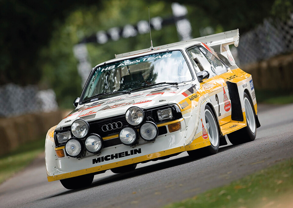 Sport Quattro S1. Foto: Foto: Audi Sport Quattro S1. Foto: Foto: Audi