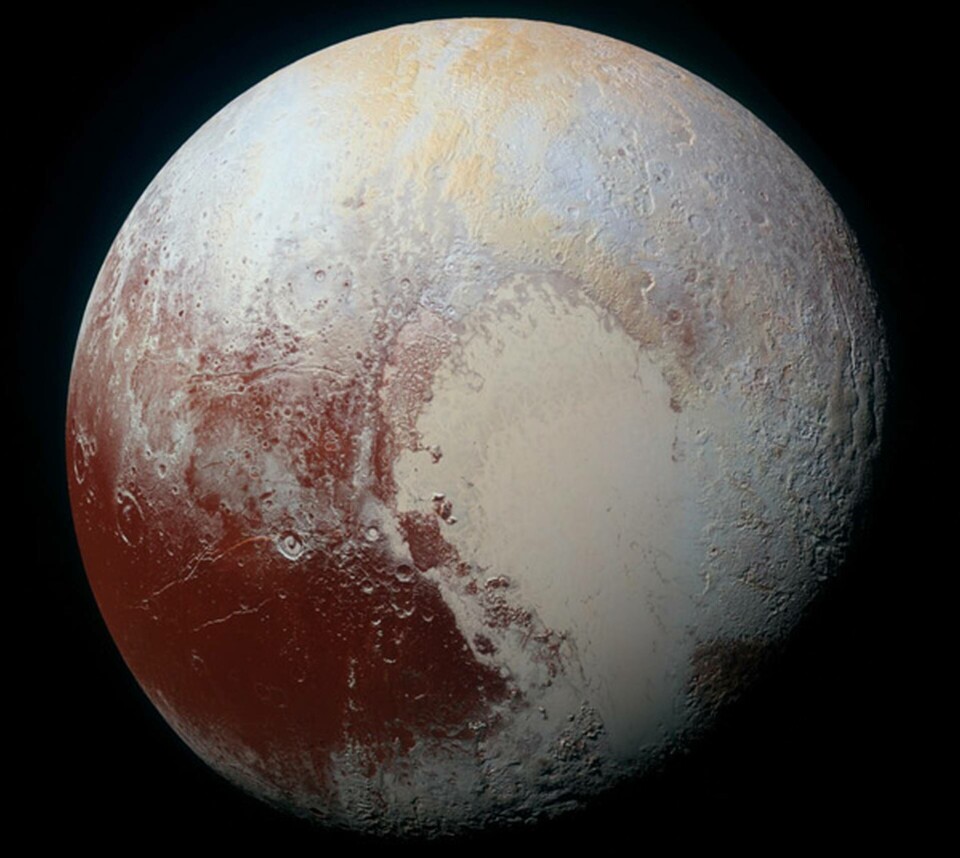 Pluto i färg Foto: NASA/JHUAPL/SwRI Pluto i färg Foto: NASA/JHUAPL/SwRI