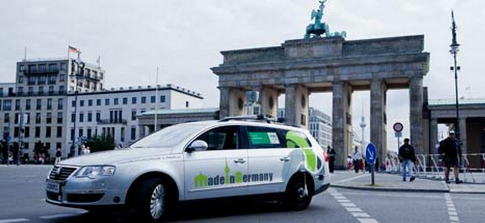 Till Brandenburger Tor och tillbaka utan mänsklig hjälp. Foto: Freie Universität Berlin Till Brandenburger Tor och tillbaka utan mänsklig hjälp. Foto: Freie Universität Berlin