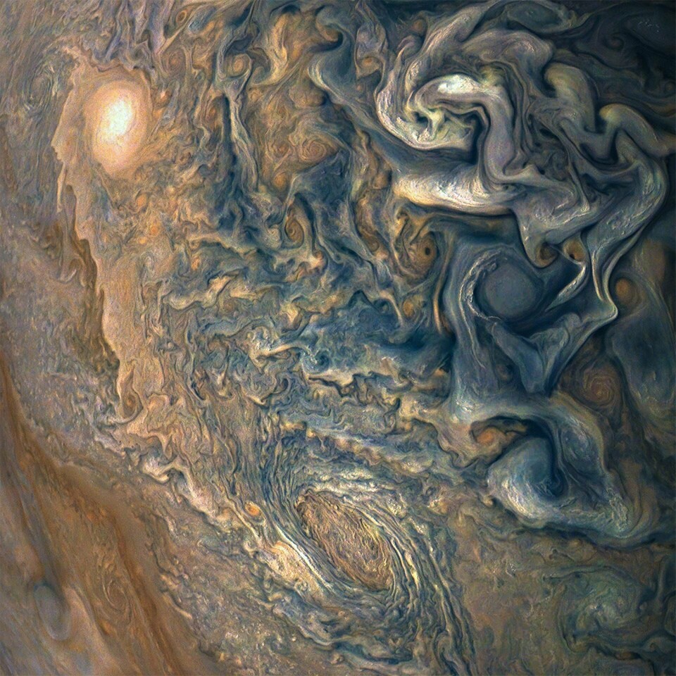 Rymdfarkosten Juno har skickat tillbaka ett nytt foto på Jupiter. Foto: Nasa Rymdfarkosten Juno har skickat tillbaka ett nytt foto på Jupiter. Foto: Nasa