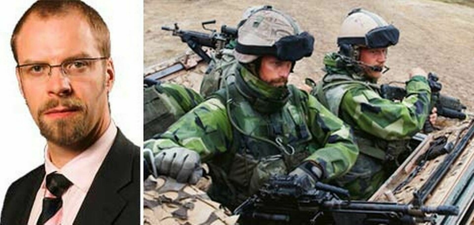 John Daniels, chef för den militära säkerhetstjänsten, är orolig för venska soldaters säkerhet i Afghanistan efter Wikileaks avslöjande. Foto: Mats Nyström/Combat Camera