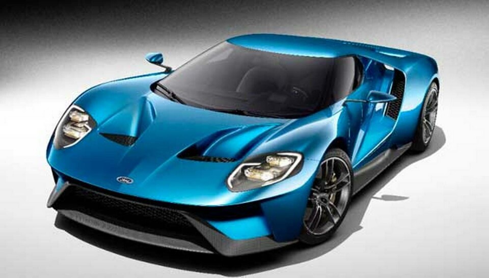 Ford GT kommer i produktion 2016. Foto: Ford Ford GT kommer i produktion 2016. Foto: Ford