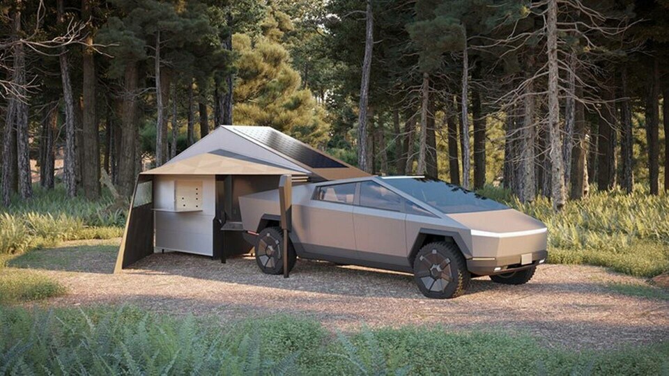 Tillverkningen av Tesla Cybertruck väntas komma igång nästa år. Foto: Tesla Tillverkningen av Tesla Cybertruck väntas komma igång nästa år. Foto: Tesla