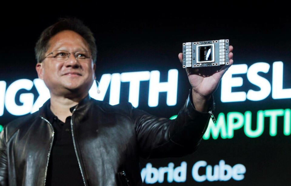 Nvidias vd och grundare Jensen Huang. Foto: Chiang Ying-ying Nvidias vd och grundare Jensen Huang. Foto: Chiang Ying-ying