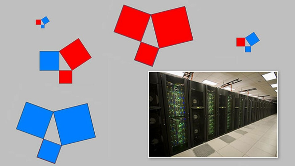 Superdatorn Stampede testade en biljon kombinationer för att lösa The Boolean Pythagorean triples. Foto: University of Texas Superdatorn Stampede testade en biljon kombinationer för att lösa The Boolean Pythagorean triples. Foto: University of Texas