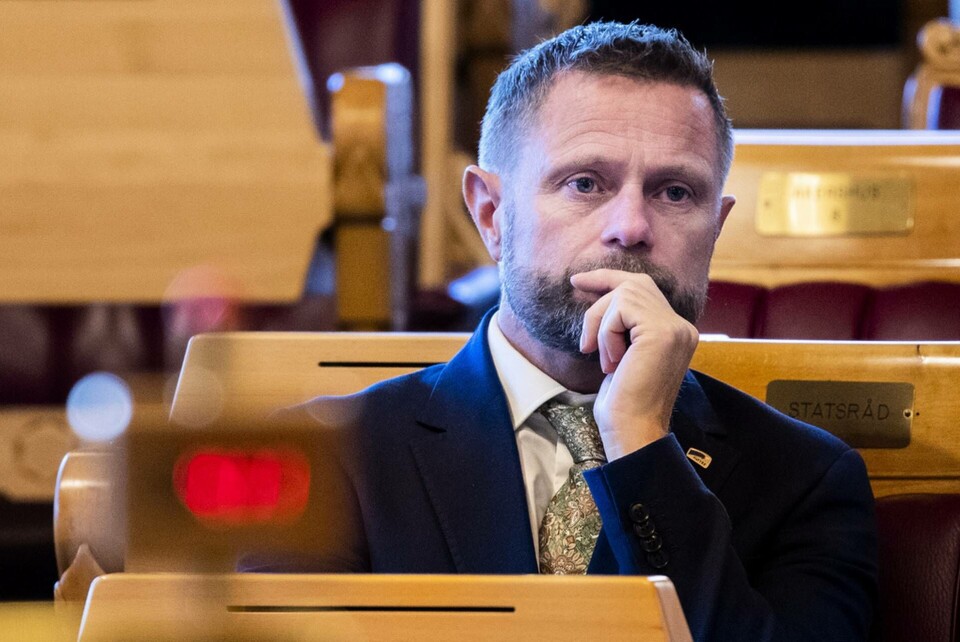 Norges hälsominister Bent Høie. Foto: Terje Pedersen/NTB/TT Norges hälsominister Bent Høie. Foto: Terje Pedersen/NTB/TT