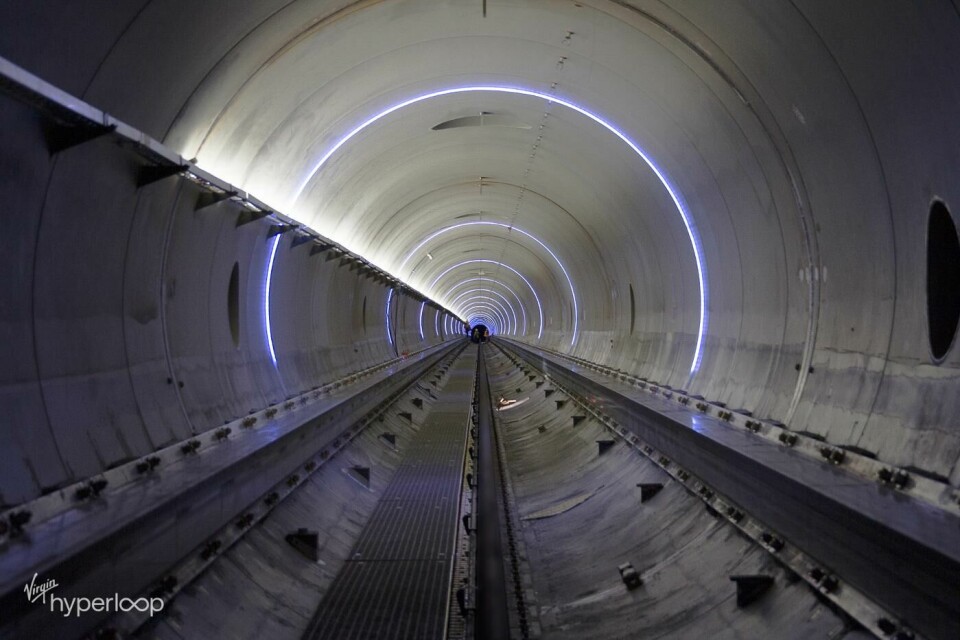 Virgin Hyperloop. Foto: Sarah Lawson (Virgin Hyperloop)