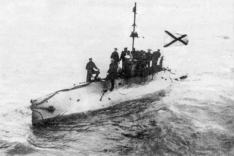 Den ryska ubåten Beluga var av samma sort som Catfish Som. Bild från Wikimedia Commons