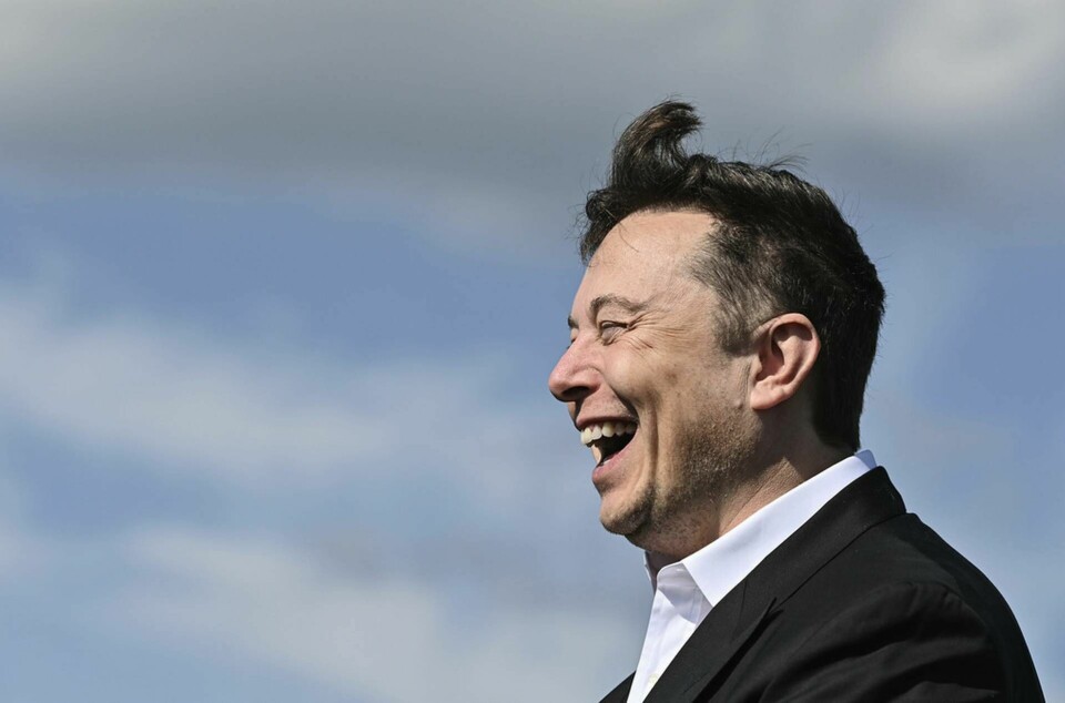 Klirr i kassan för Teslaprofilen Elon Musk. Arkivbild. Foto: Patrick Pleul