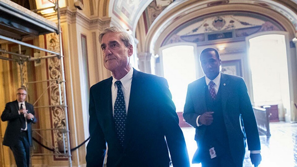 Särskilde åklagaren Robert Mueller. Foto: TT Särskilde åklagaren Robert Mueller. Foto: TT