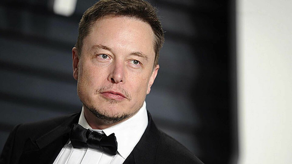 Elon Musk på Vanity Fairs Oscarspary. Foto: imago stock