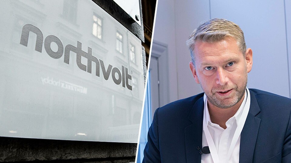 Northvolts vd Peter Carlsson. Foto: TT Northvolts vd Peter Carlsson. Foto: TT