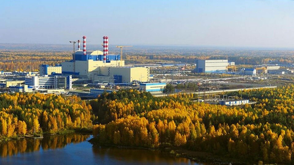 Belojarsk-verket. Foto: Rosatom Belojarsk-verket. Foto: Rosatom