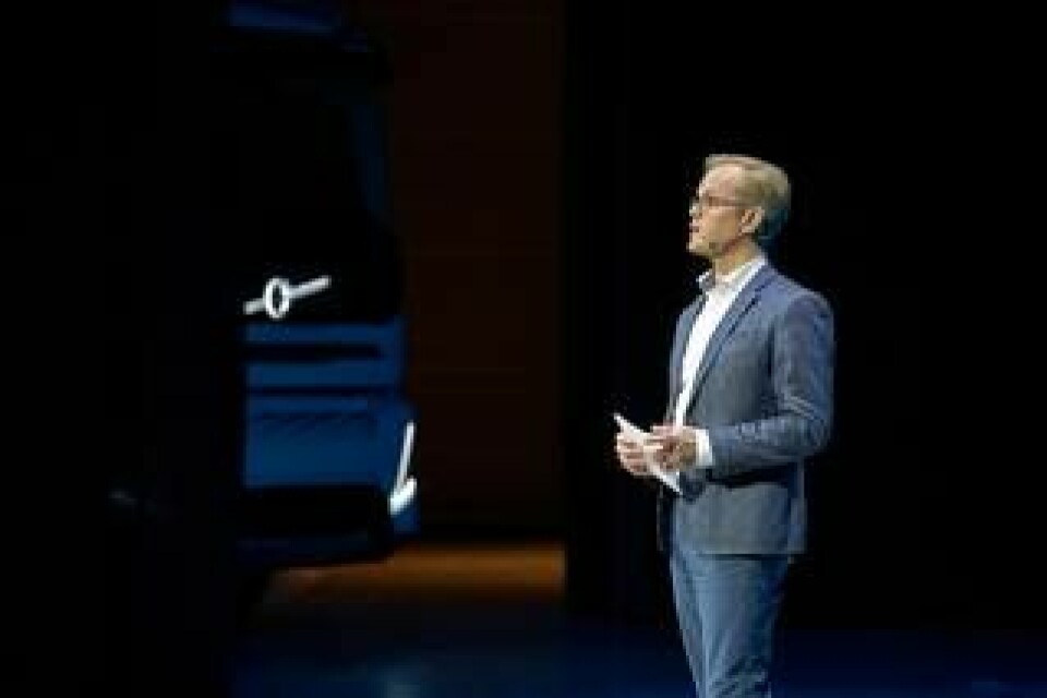 Jonas Odermalm är ansvarig för elektromobilitet på Volvo Lastvagnar. Foto: Volvo Lastvagnar
