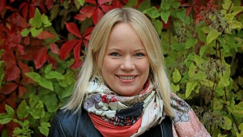 Emma Lundberg är civilingenjör i bioteknik och projektledare för The Cell Atlas. Foto: Peter Larsson