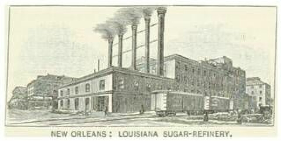 Louisiana Sugar refinery i New Orleans. Foto: BLM Collection / Alamy
