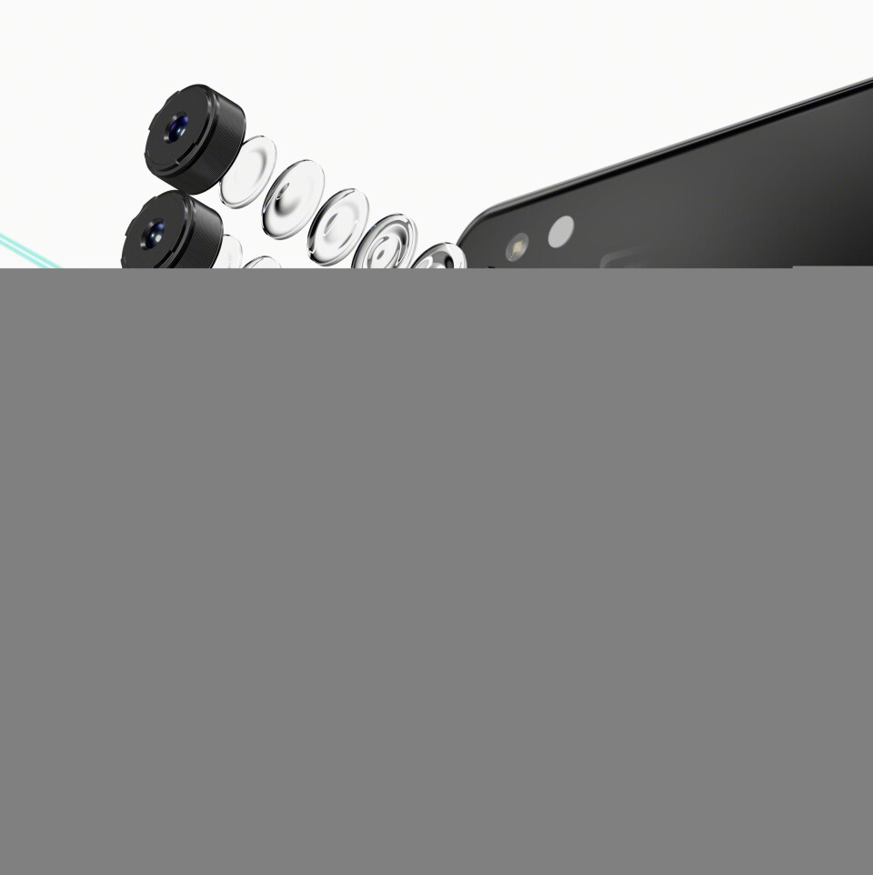 Sony har lagt mycket krut på trippelkameran. Den varje kamera har 12 megapixlar. Foto: Sony Sony har lagt mycket krut på trippelkameran. Den varje kamera har 12 megapixlar. Foto: Sony