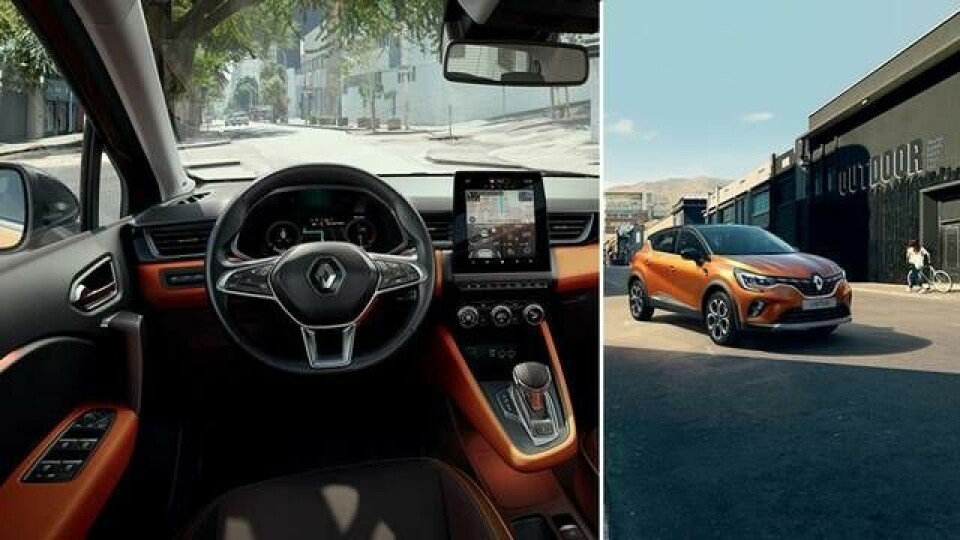 Nya Renault Captur kommer som laddhybrid