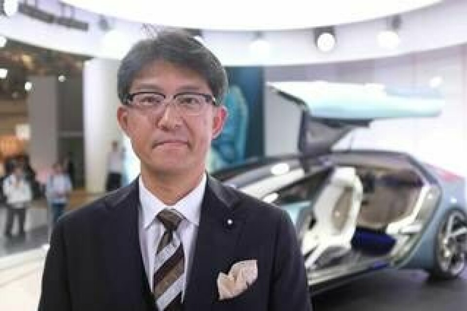 Koji Sato, vice vd på Lexus. Foto: Felix Björklund