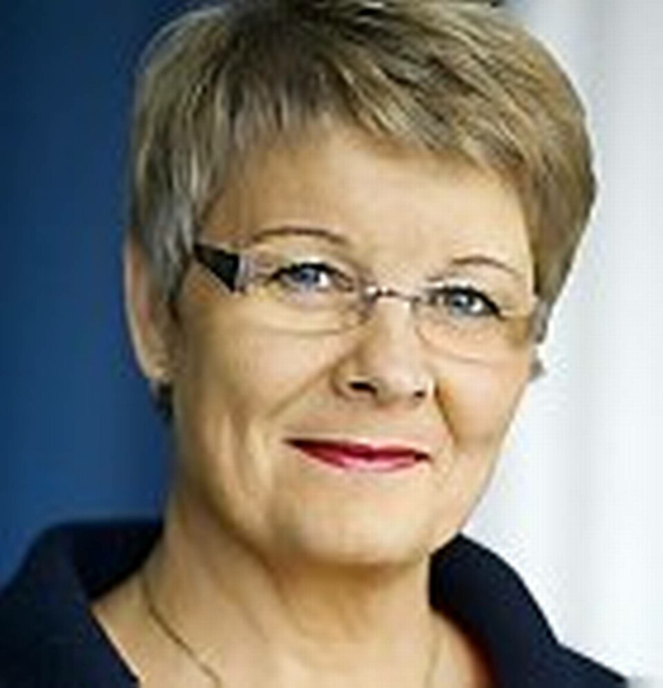 Näringsminister Maud Olofsson oroar sig för...Foto: Pawel Flato. Näringsminister Maud Olofsson oroar sig för...Foto: Pawel Flato.