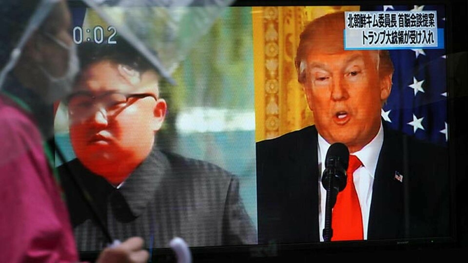 USA:s president Donald Trump ska träffa diktatorn Kim Jong-Un. Foto: TT