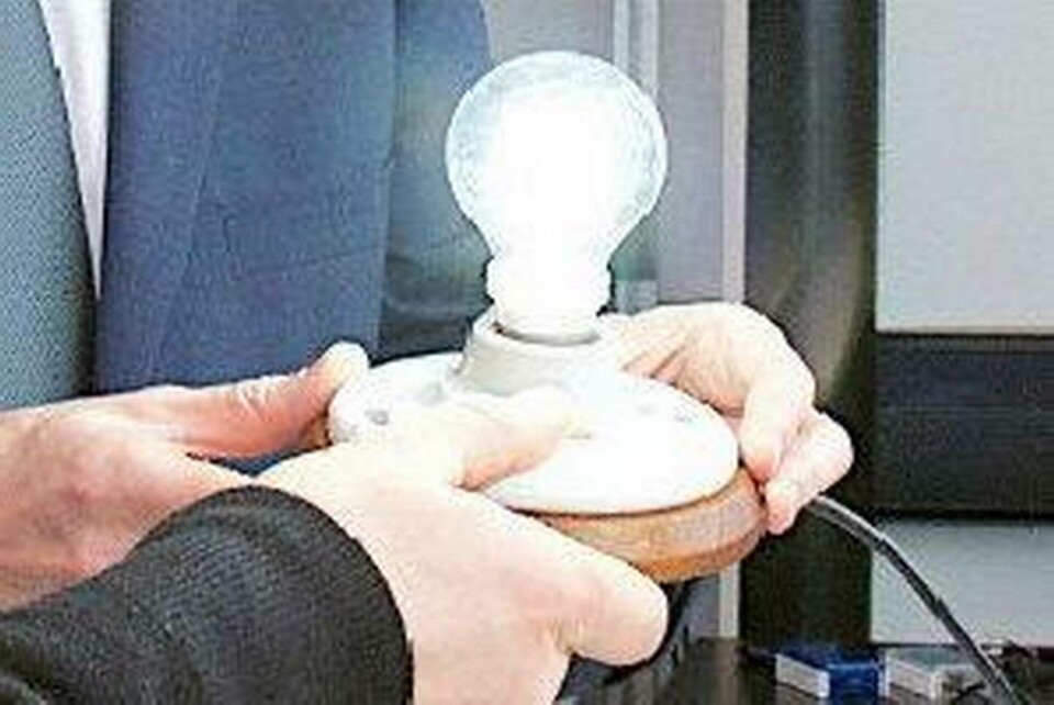 Grafenlampan spöar dagens led-lampor