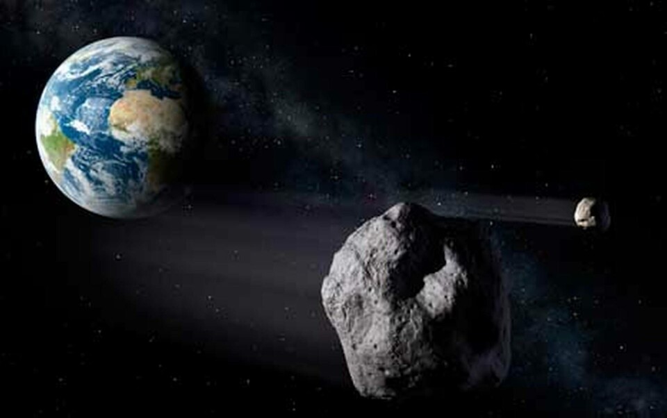 I solsystemet finns flera miljoner asteroider varav en del kan bli ett hot mot jorden om de störtar ner. Foto: Nasa I solsystemet finns flera miljoner asteroider varav en del kan bli ett hot mot jorden om de störtar ner. Foto: Nasa