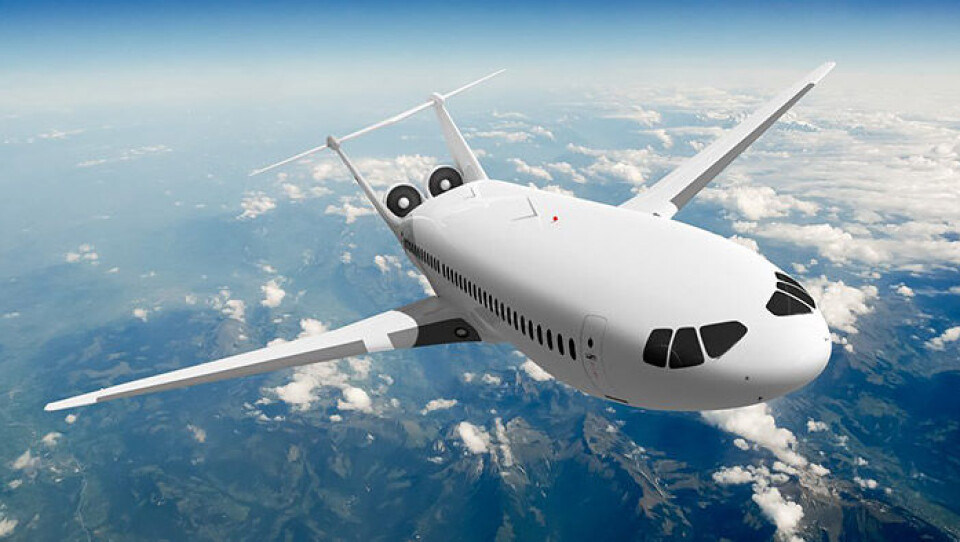 Flygplanet D8, ”Dubble bubble”. Foto: Aurora Flight Sciences Flygplanet D8, ”Dubble bubble”. Foto: Aurora Flight Sciences