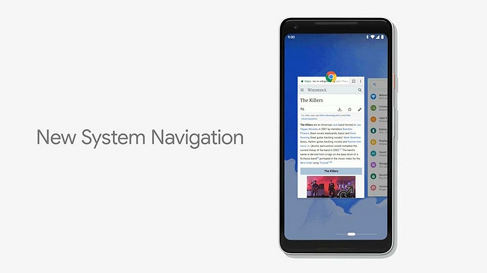 Android P lånar geststyrningen från Iphone X