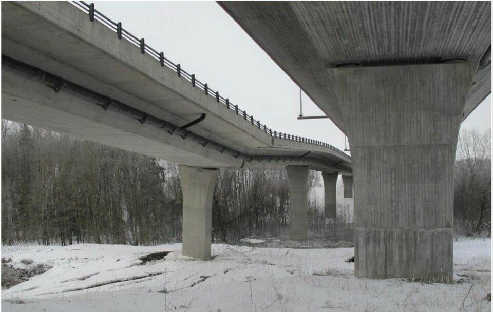 Sydgående körfältet på Skjeggestadbron går inte att rädda. Foto: Statens Vegvesen
