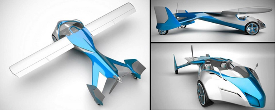 Aeromobil kan både flyga och köras som en vanlig bil. Foto: Aeromobil Aeromobil kan både flyga och köras som en vanlig bil. Foto: Aeromobil