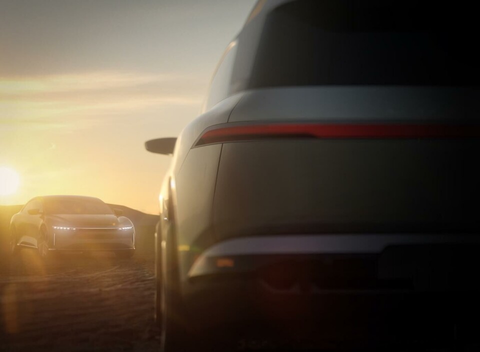 Project Gravity. Foto: Lucid Motors Project Gravity. Foto: Lucid Motors