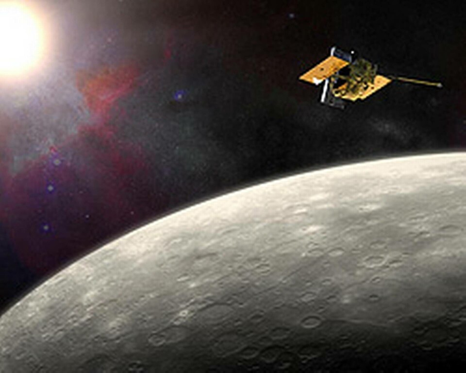 Rymdsonden Messenger. Foto: NASA Rymdsonden Messenger. Foto: NASA