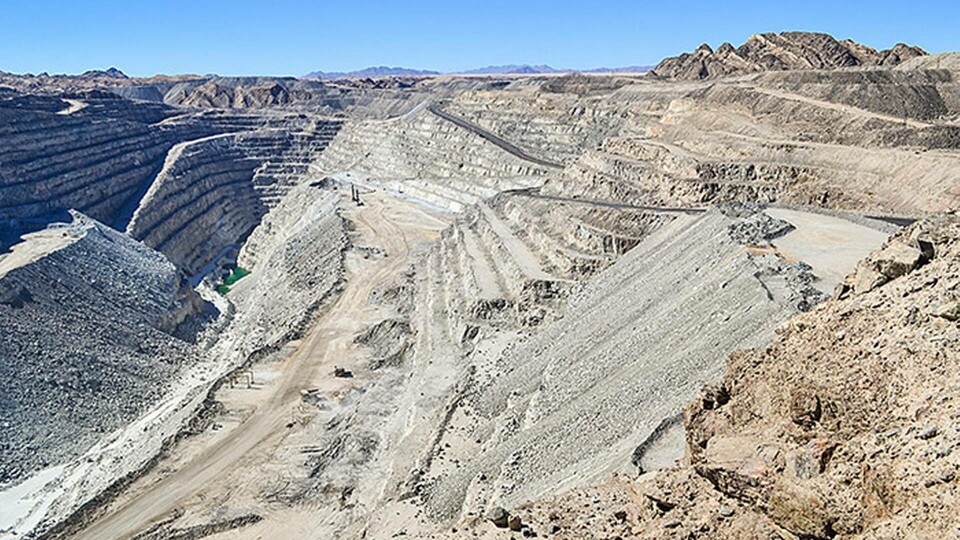 Bilden från 2014 visar uranbrytning i Arandis, Namibia. Foto: Alamy Bilden från 2014 visar uranbrytning i Arandis, Namibia. Foto: Alamy