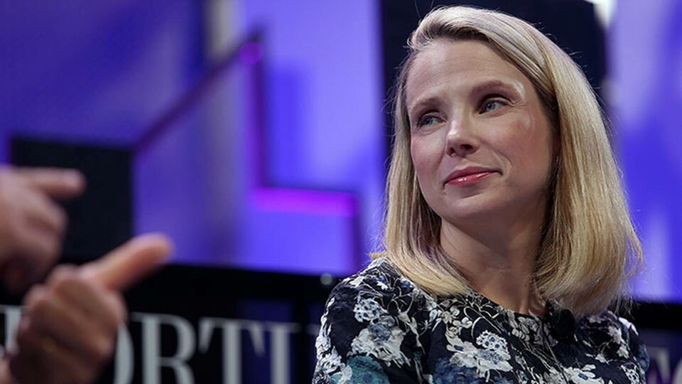 Yahoos chef Marissa Mayer. Foto: IBL Yahoos chef Marissa Mayer. Foto: IBL
