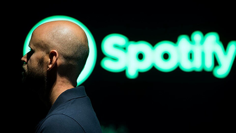 Spotifys grundare Daniel Ek på huvudkontoret i Stockholm. Foto: TT Spotifys grundare Daniel Ek på huvudkontoret i Stockholm. Foto: TT
