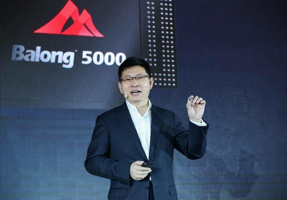 Richard Yu, chef för Huawei. Foto: Huawei Richard Yu, chef för Huawei. Foto: Huawei