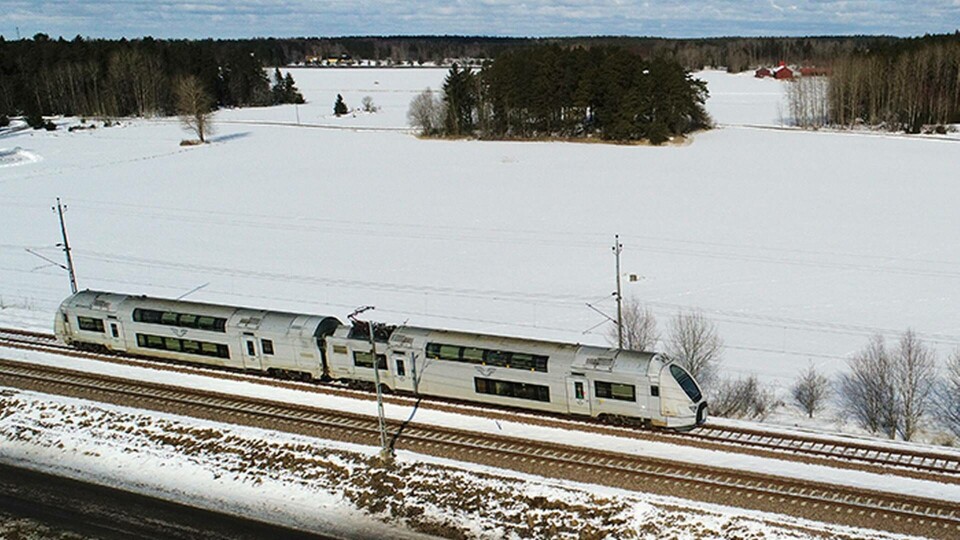 Alltfler företag tycks välja tåget framför bilen eller flyget på affärsresan. Arkivbild. Foto: TT Alltfler företag tycks välja tåget framför bilen eller flyget på affärsresan. Arkivbild. Foto: TT