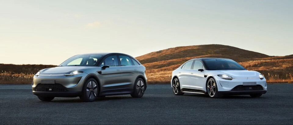 Här är Sonys elbilar – prototyperna Vision-2 02 och Vision-S Ev. Foto: Press Här är Sonys elbilar – prototyperna Vision-2 02 och Vision-S Ev. Foto: Press