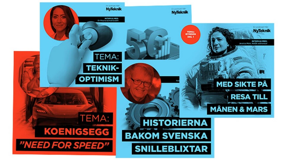 Ny Tekniks podcast: Fem populära avsnitt du inte vill missa