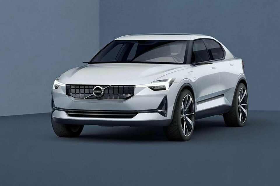 Volvos koncept 40.2. Enligt uppgifter är det så här Volvos elbil kommer att se ut. Foto: Volvo cars