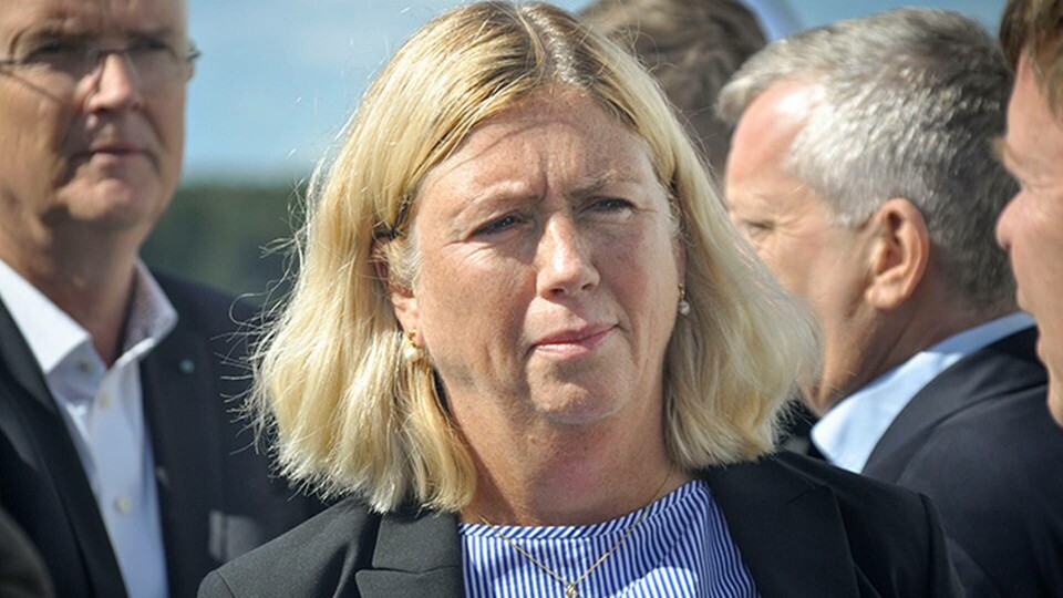 Svenska kraftnäts generaldirektör Ulla Sandborgh. Foto: TT Svenska kraftnäts generaldirektör Ulla Sandborgh. Foto: TT