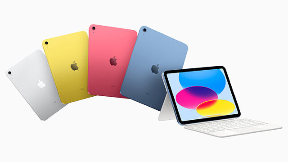 Tionde generationens Ipad. Foto: Apple Tionde generationens Ipad. Foto: Apple