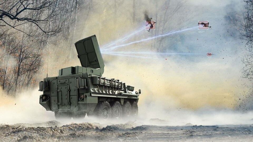 Det återstår att utreda hur de starka mikrovågorna påverkar djurlivet och de människor som eventuellt finns i omgivningen. Foto: General Dynamics Land Systems Det återstår att utreda hur de starka mikrovågorna påverkar djurlivet och de människor som eventuellt finns i omgivningen. Foto: General Dynamics Land Systems
