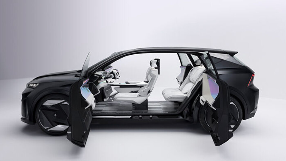 Renault Scenic, öppna dörrar utan b-stolpe Foto: Renault Renault Scenic, öppna dörrar utan b-stolpe Foto: Renault