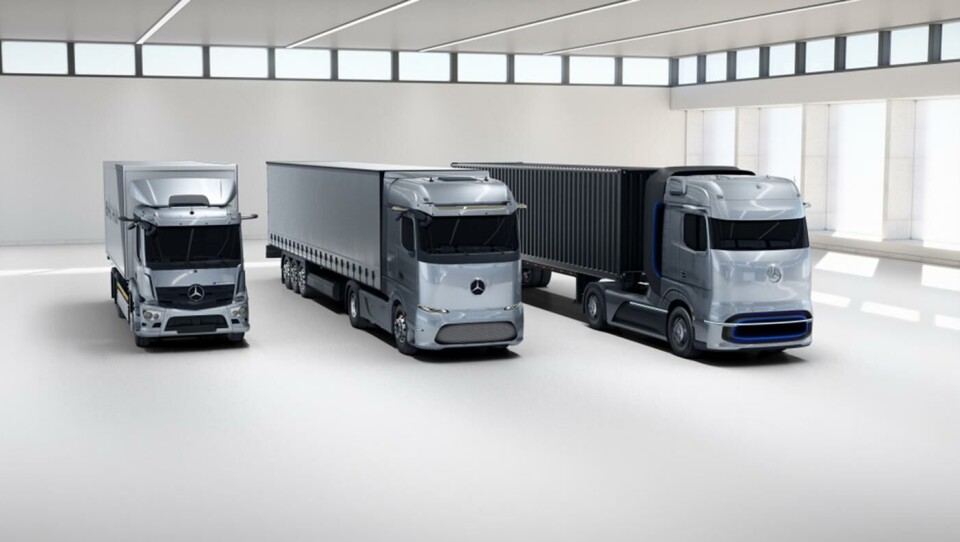 Mercedes-Benz GenH2 Truck. Foto: Daimler Trucks Mercedes-Benz GenH2 Truck. Foto: Daimler Trucks