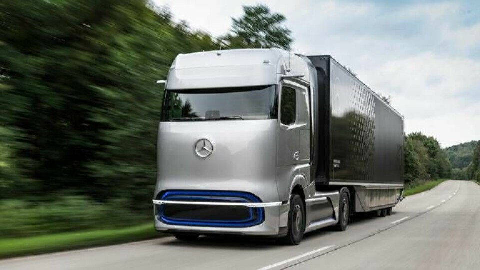 Mercedes-Benz GenH2 Truck. Foto: Daimler Trucks